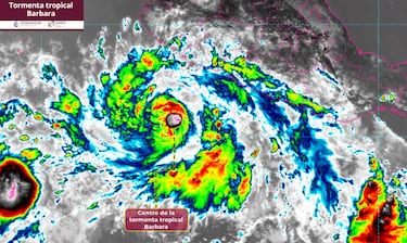 ¿La Tormenta Tropical Barbara evolucionará a Huracán en México?: fecha y hora exacta