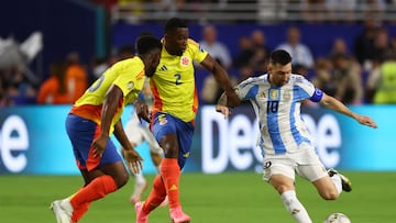 Messi, ocho años y medio sin marcarle a Colombia