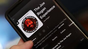 Captura del podcast de Joe Rogan en Spotify