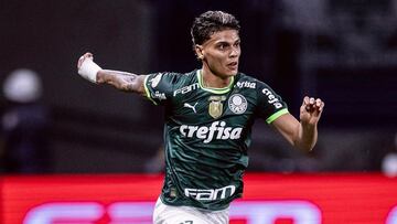 Richard Ríos habla de su presente en Palmeiras.
