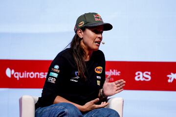 Laia Sanz, piloto de trial, enduro y rally raid.