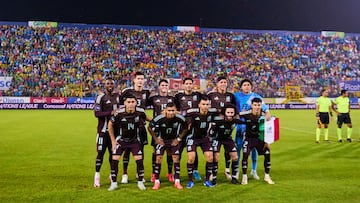 Raul Jimenez during the Quarterfinals first leg match between Honduras and Mexican National Team (Mexico) as part of the Concacaf Nations League 2024-2025 at Francisco Morazan Stadium on November 15, 2024 in San Pedro Sula, Honduras.