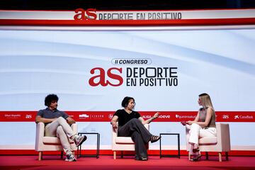 Charla de  Jero García, entrenador de boxeo con Miriam Gutiérrez, Campeona de Europa de boxeo y concejala de Torrejón de Ardoz  y Cristina Parra, redactora de AS.