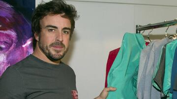 Fernando Alonso, durante un acto promocional en Nueva York celebrado esta pasada madrugada.