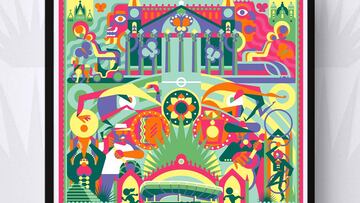 Este es el poster de Guadalajara como sede de la Copa del Mundo del 2026.