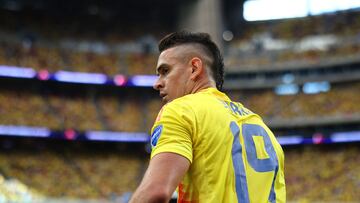Colombia's forward #19 Rafael Santos Borre looks on during the Conmebol 2024 Copa America tournament group D football match between Colombia and Paraguay at NRG Stadium in Houston, Texas on June 24, 2024. (Photo by Aric Becker / AFP)